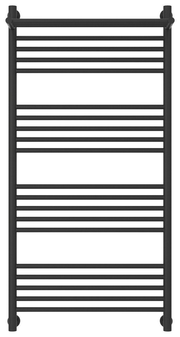 Полотенцесушитель водяной Сунержа Богема с полкой+ 1200х600 Тёмный титан муар