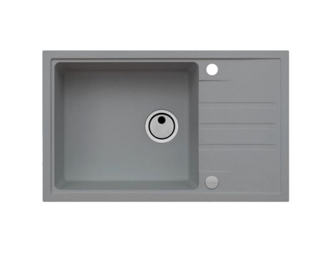 Мойка INTERMEZZO 130 GRANITAL CONCRETE-G81 780X480X200 1X в ком.с сифоном 1117292,