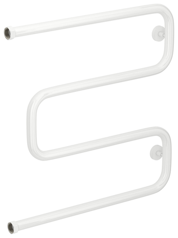 Полотенцесушитель водяной Сунержа Ш-образный 600х600 Белый