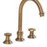 Смеситель для раковины на три отверстия, высокий, с донным клапаном Cezares APHRODITE-BLS2-A-02-M