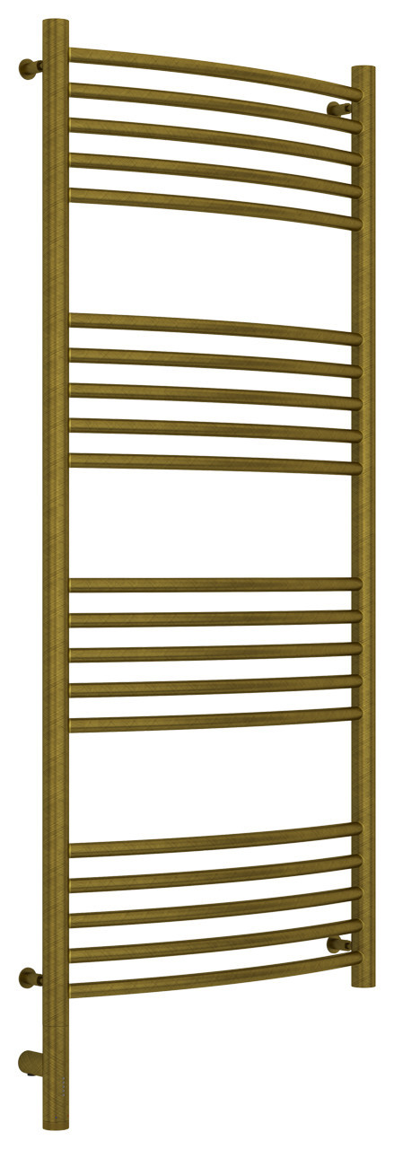 Полотенцесушитель электрический Сунержа Богема 3.0 выгнутая 1200х500 МЭМ левый Состаренная бронза