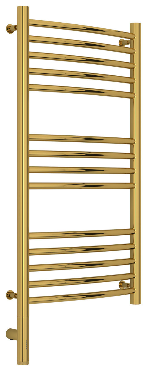 Полотенцесушитель электрический Сунержа Богема 3.0 выгнутая 800х400 МЭМ левый Золото