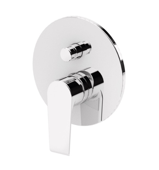 Встраиваемый однорычажный смеситель для душа с переключателем Cezares NAUTIC-VDIM-BIO