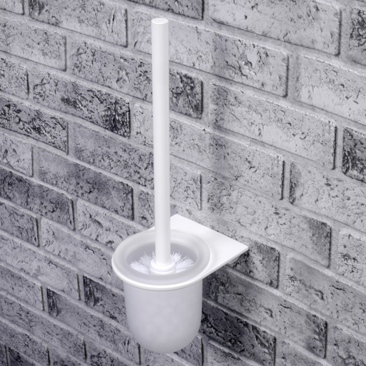 WasserKRAFT Kammel K-8327WHITE Щетка для унитаза подвесная