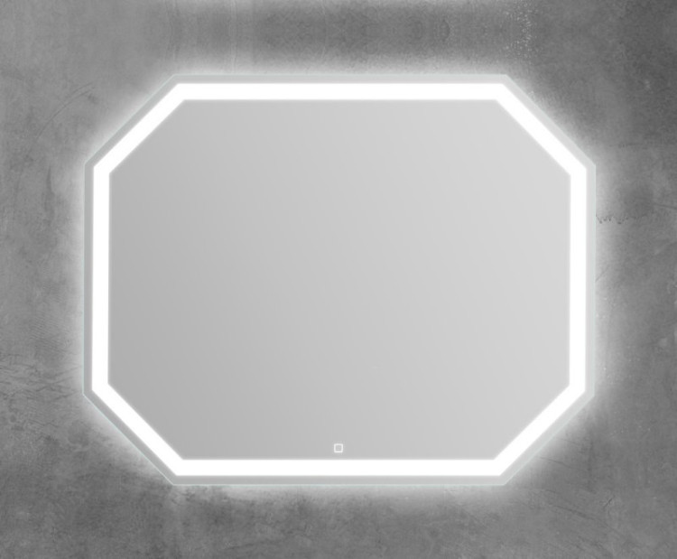 Зеркало с встроенным светильником и сенсорным выключателем, 12W, 220-240V BelBagno SPC-OTT-1000-800-LED-TCH