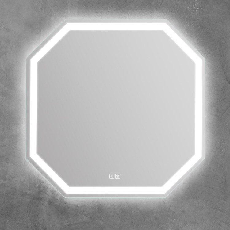 Зеркало с встроенным светильником и сенсорным выключателем, 12W, 220-240V BelBagno SPC-OTT-1000-800-LED-TCH