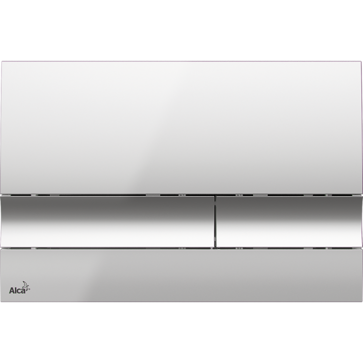 Кнопка управления для скрытых систем инсталляции, xром-глянец Alcadrain M1721