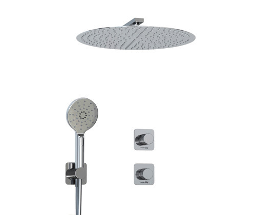 WasserKRAFT A4651.293.090.117.271.087.127  Встраиваемый комплект для душа с верхней душевой насадкой и лейкой