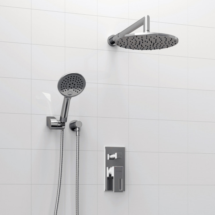 WasserKRAFT A14130 Встраиваемый комплект для душа с верхней душевой насадкой и лейкой