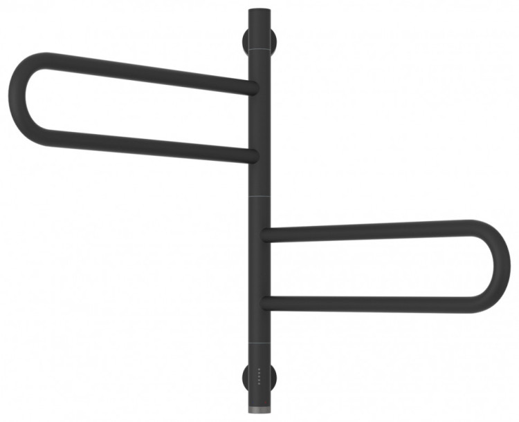 Полотенцесушитель электрический Сунержа Парео 4.0-2С 567х535 Тёмный титан муар