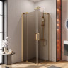 Душевой уголок SLIDER-A-2 Cezares SLIDER-A-2-80/90-GRIGIO-NERO