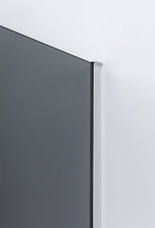 Душевой уголок SLIDER-A-2 Cezares SLIDER-A-2-80/90-GRIGIO-NERO