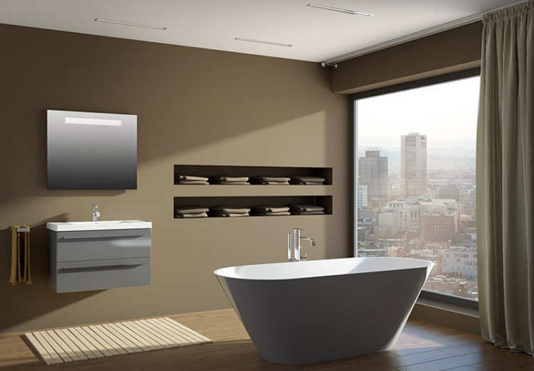 Ванна из искусственного камня Riho Bilbao 150x75