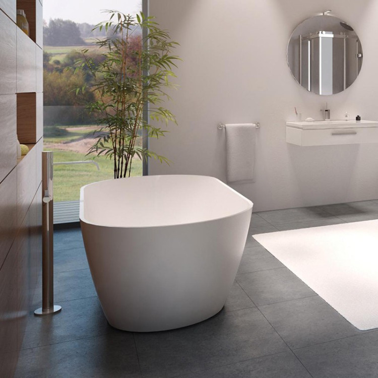 Ванна из искусственного камня Riho Bilbao 150x75