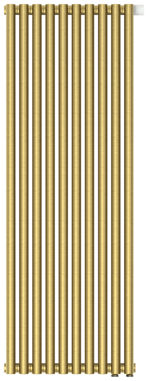 Отопительный радиатор Сунержа Эстет-00 EU50 1200х450 10 секций Состаренная латунь
