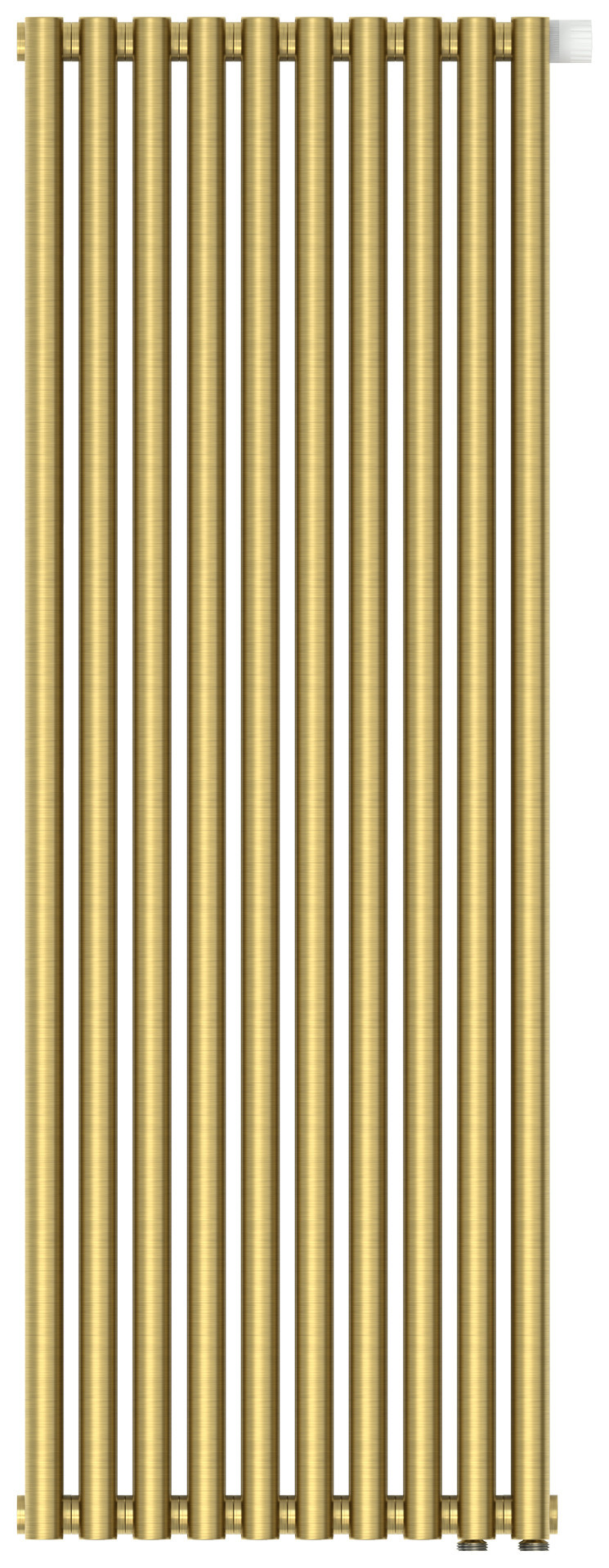 Отопительный радиатор Сунержа Эстет-00 EU50 1200х450 10 секций Состаренная латунь