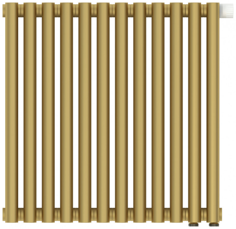 Отопительный радиатор Сунержа Эстет-00 EU50 500х540 12 секций Матовое золото