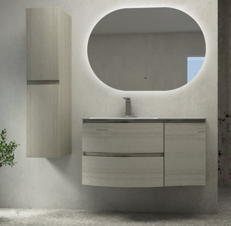 Зеркало с контурной подсветкой и датчиком движения , 12V, 220-240V Cezares CZR-SPC-VAGUE-1100-700-MOV