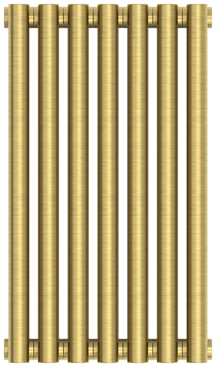 Отопительный радиатор Сунержа Эстет-00 500х315 7 секций Состаренная латунь