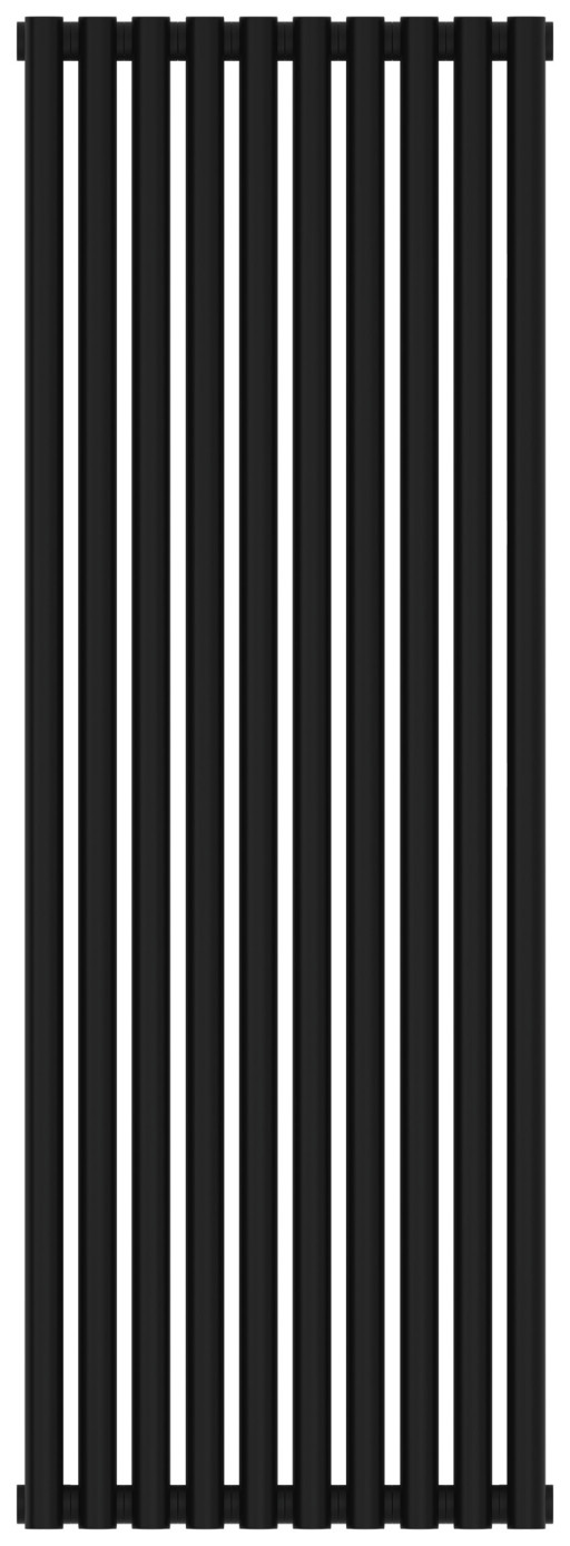 Отопительный радиатор Сунержа Эстет-11 1200х450 10 секций Матовый чёрный