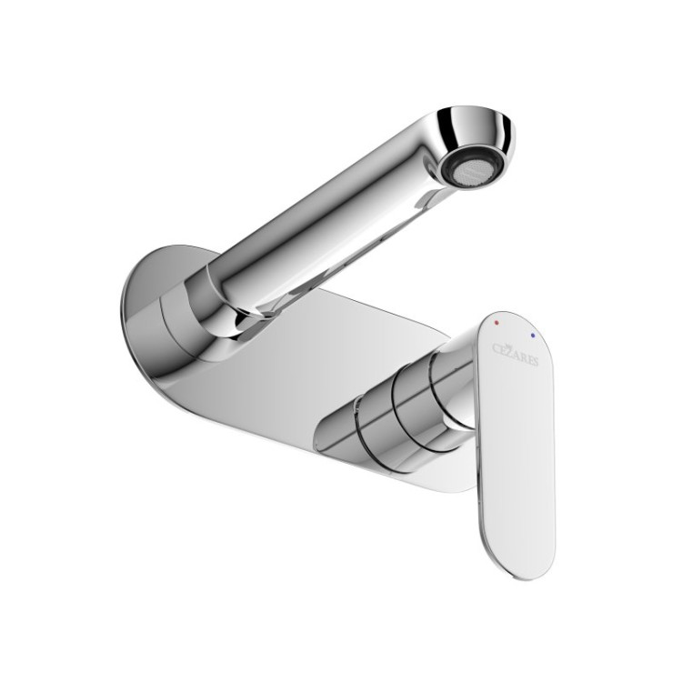 Смеситель для раковины встраиваемый с внутренней частью, без донного клапана Cezares STYLUS-BLI1-01-W0