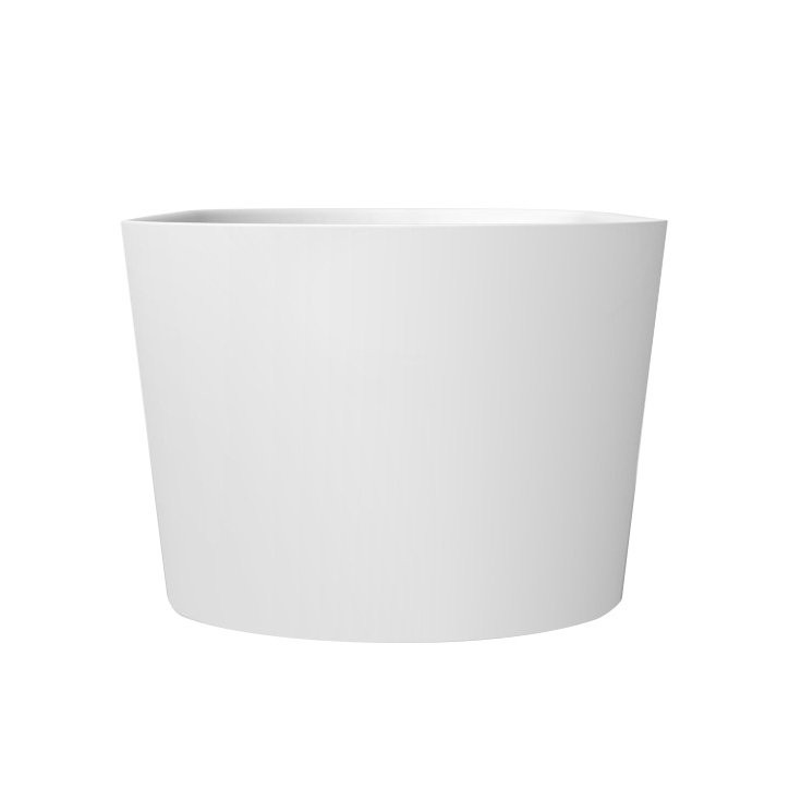 Отдельностоящая, овальная акриловая ванна в комплекте со сливом-переливом цвета хром Cezares BB416-2000-850