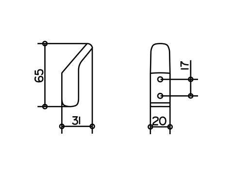 Крючок Keuco Collection Moll 12715 010000