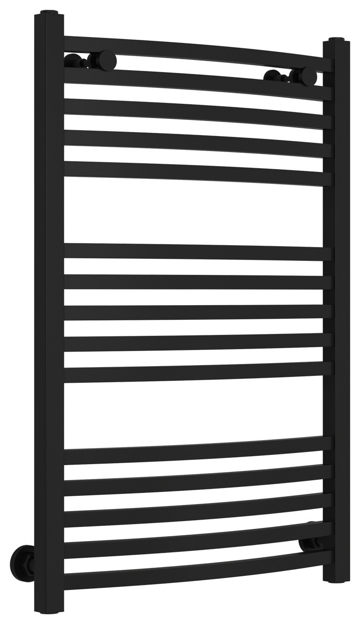 Полотенцесушитель водяной Сунержа Аркус 800х500 Матовый чёрный