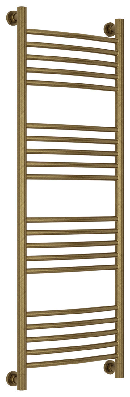 Полотенцесушитель водяной Сунержа Богема+ выгнутая 1200х400 Состаренная бронза