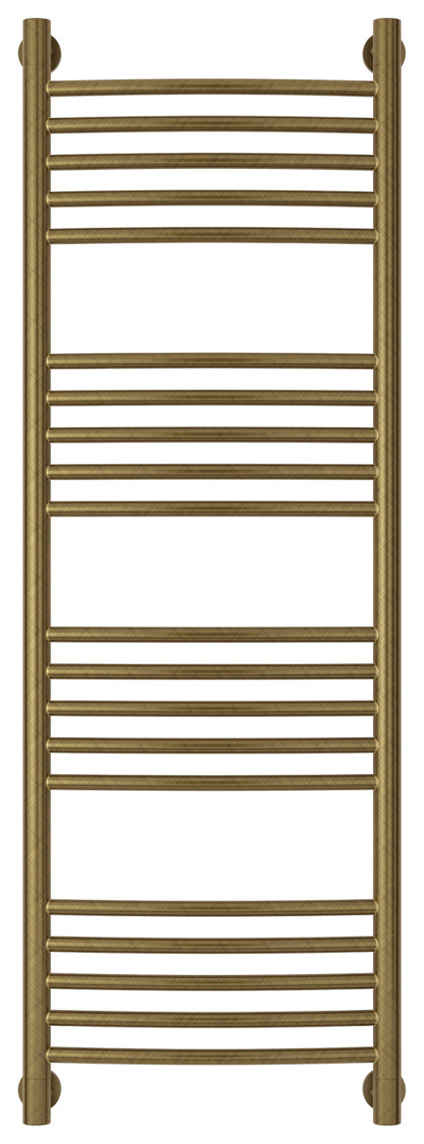 Полотенцесушитель водяной Сунержа Богема+ выгнутая 1200х400 Состаренная бронза