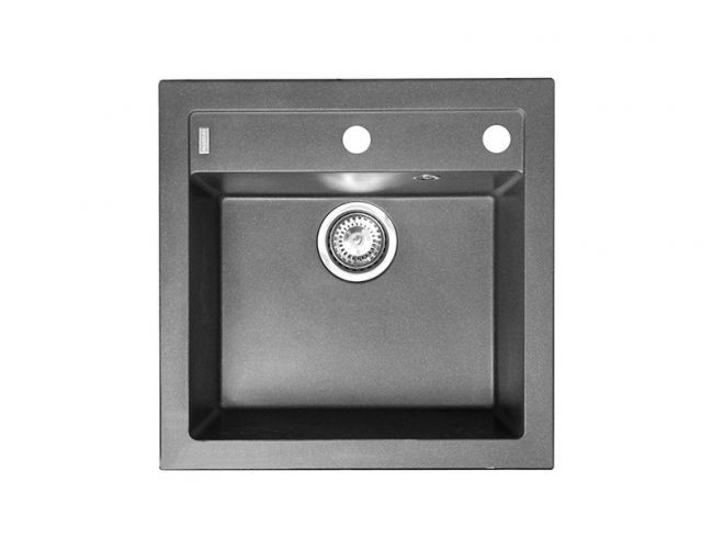 Мойка ALVEUS FORMIC 20 GRANITAL+ STEEL-G04M 520x510x200;1x с сифоном 1127749,