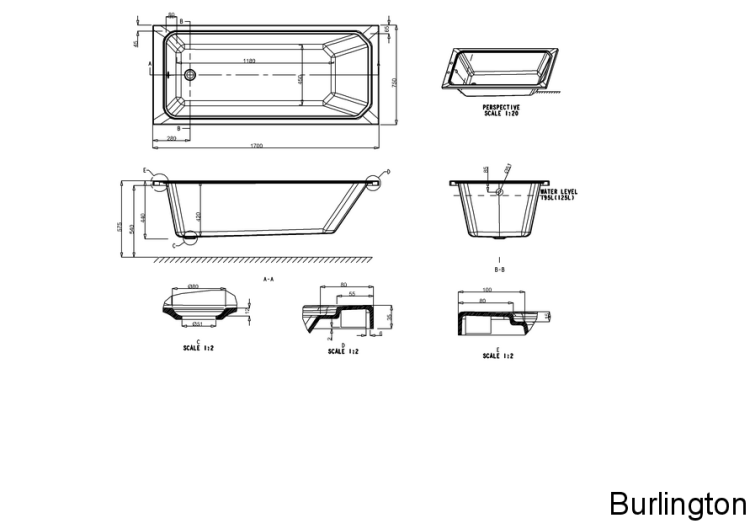 Ванна Arundel Cleargreen встраиваемая [E30]