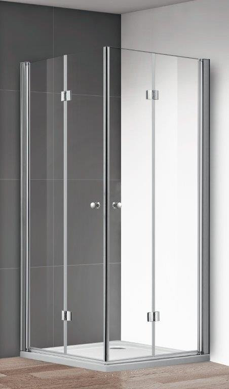 Душевой уголок ECO-O-ASH-2 Cezares ECO-O-ASH-2-90/100-C-Cr