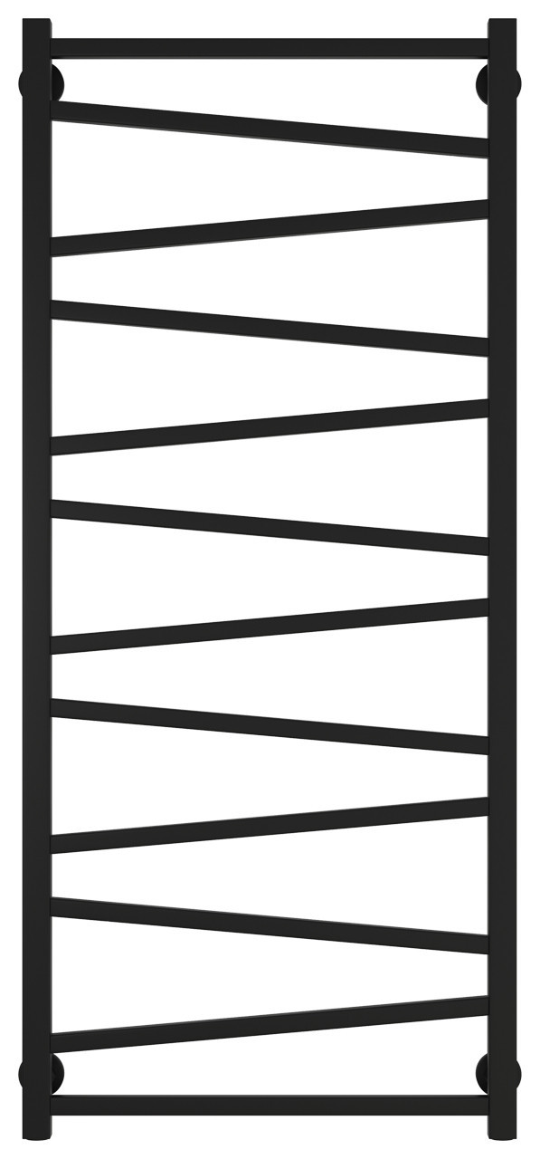 Полотенцесушитель водяной Сунержа Сирокко 1200х500 Матовый чёрный