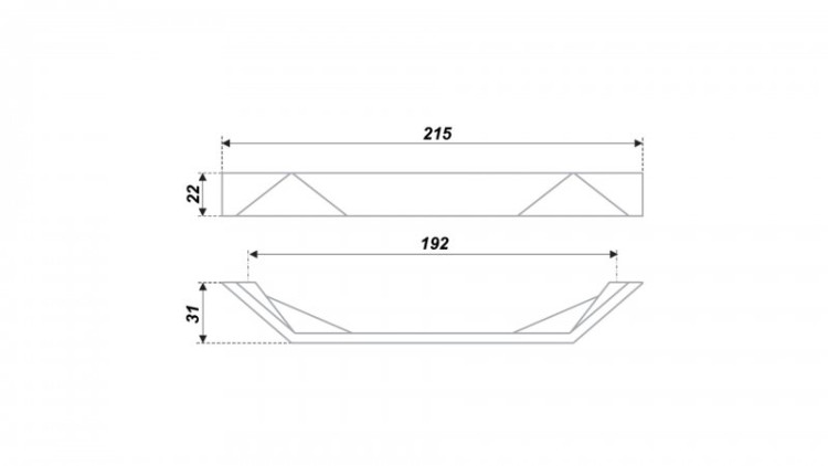 Раковина из искусственного мрамора 700х450х154 мм BelBagno BB700/450-LV-MR-AST
