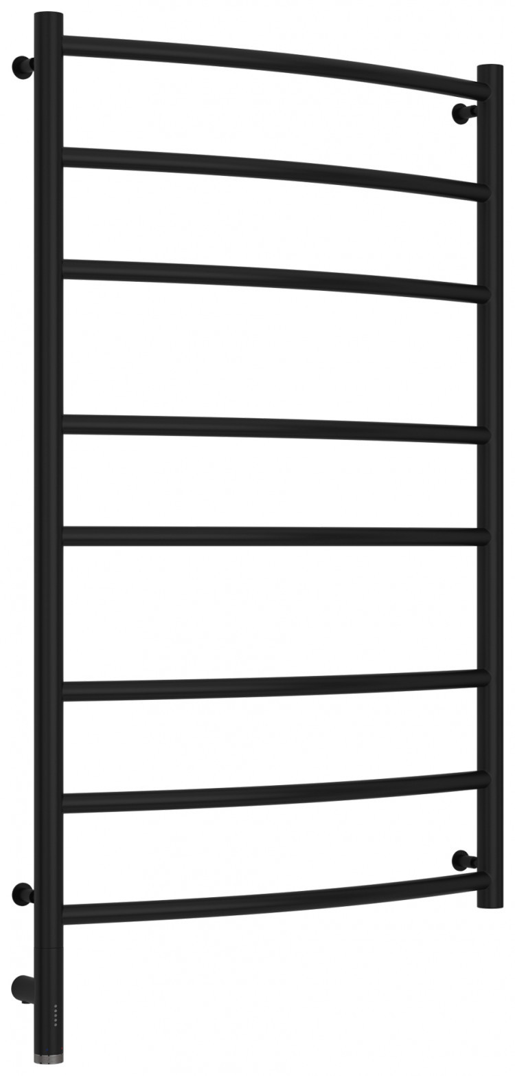 Полотенцесушитель электрический Сунержа Галант 3.0 1000х600 МЭМ левый Матовый чёрный