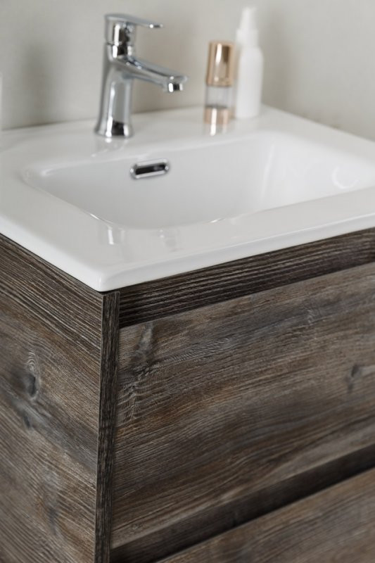 База под раковину подвесная с двумя выкатными ящиками BelBagno KRAFT 39-500/390-2C-SO-RNN