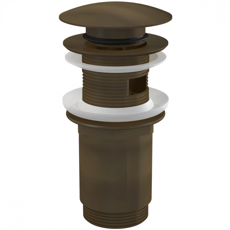 Донный клапан сифона для умывальника CLICK/CLACK 5/4