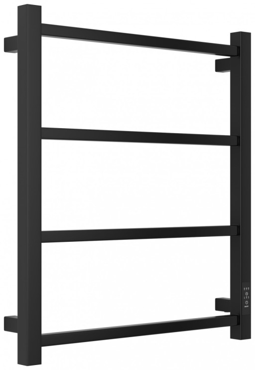 Полотенцесушитель электрический Стилье Формат 26 600х500 правый Матовый чёрный