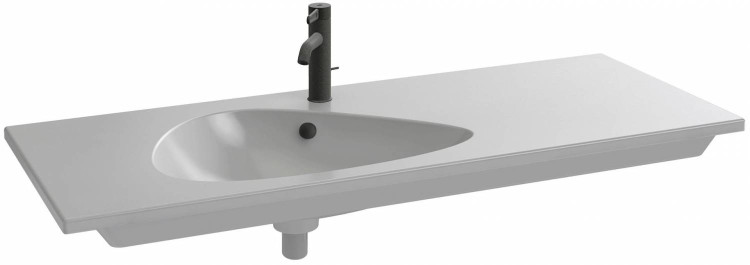 Подвесная раковина-столешница 120 см Jacob Delafon NOUVELLE VAGUEEXAP112-Z-MG2