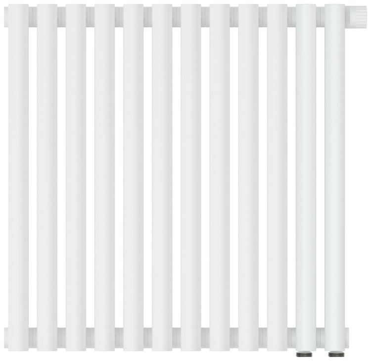 Отопительный радиатор Сунержа Эстет-11 EU50 500х540 12 секций Матовый белый