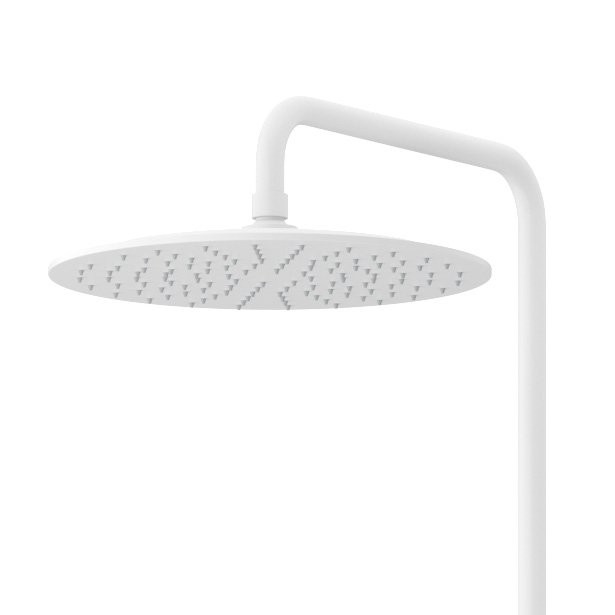 Душевая стойка телескопическая, с верхним и ручным душем c тонкой ручкой Cezares LEAF-CDA-25-L-01