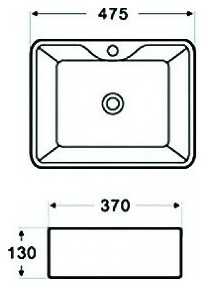 Раковина Mira MR-8025A