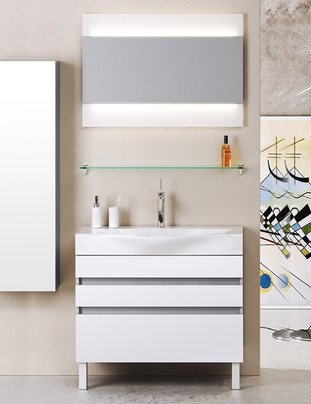 Тумба под раковину Aqwella Бергамо 100