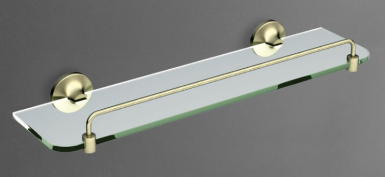 Полка стеклянная подвесная 50 см ART&MAX AM-E-4282-Cr