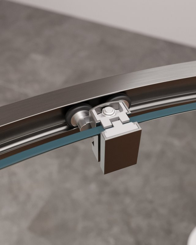 Душевой уголок MOLVENO-R-11 Cezares MOLVENO-R-11-90+30-C-GM-IV