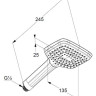 Ручной душ Kludi Freshline 6450005-00