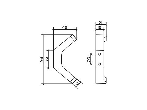 Крючок Keuco Edition 11 11115 010000