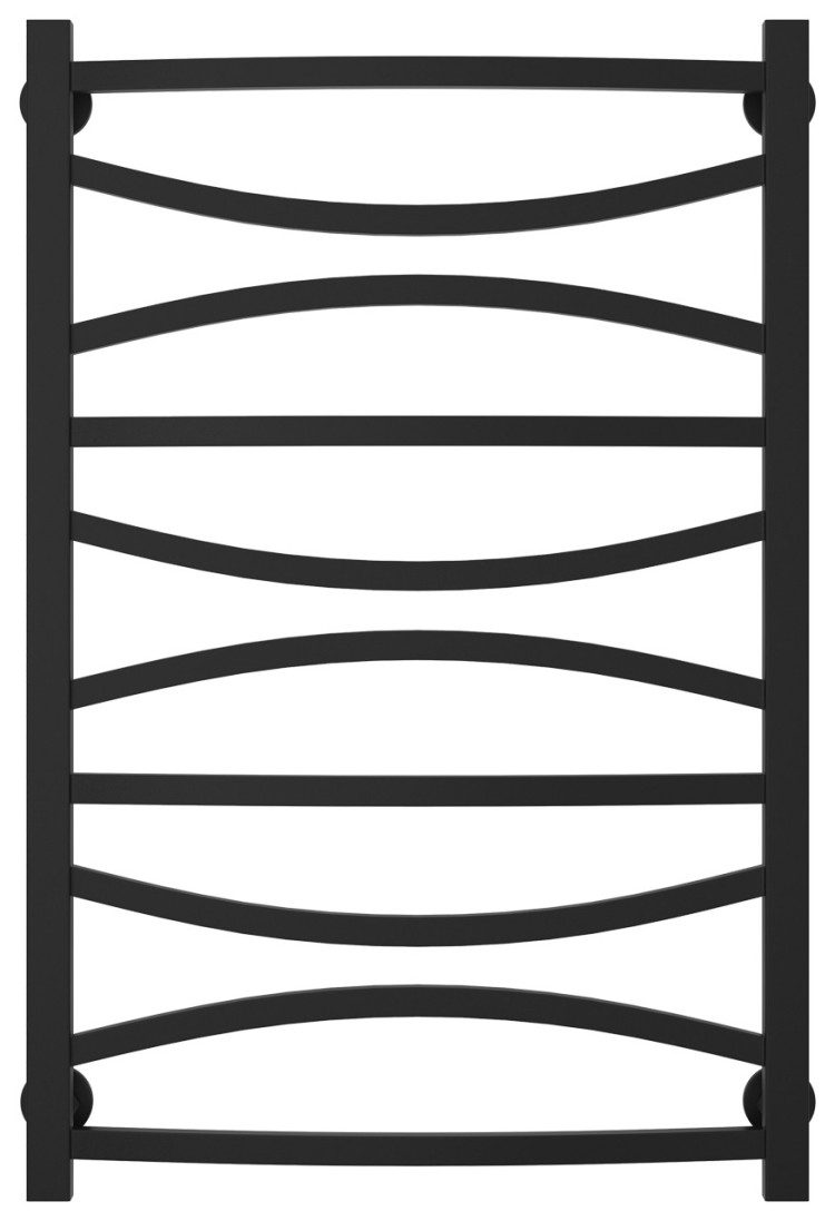 Полотенцесушитель водяной Сунержа Ажур 800х500 Матовый чёрный
