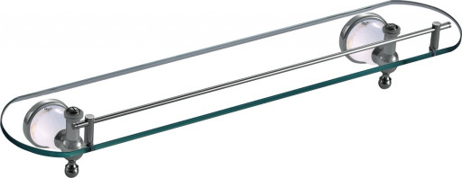 Полка стеклянная подвесная ART&amp;MAX AM-F-5512-Cr